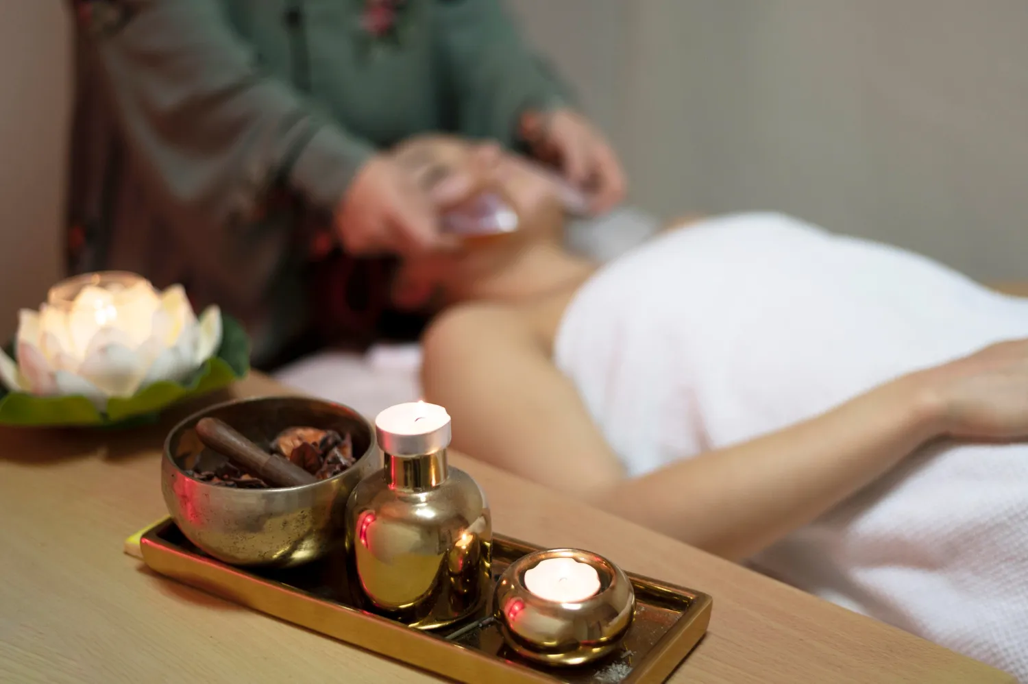 Professional Thai massage service with traditional stretching techniques