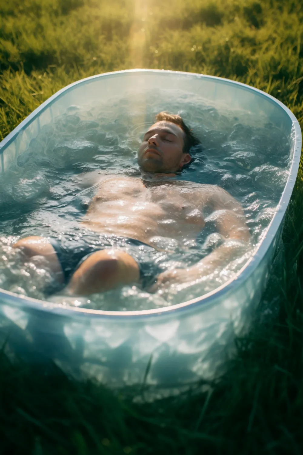 Ice bath therapy in Dubai for muscle recovery and wellness