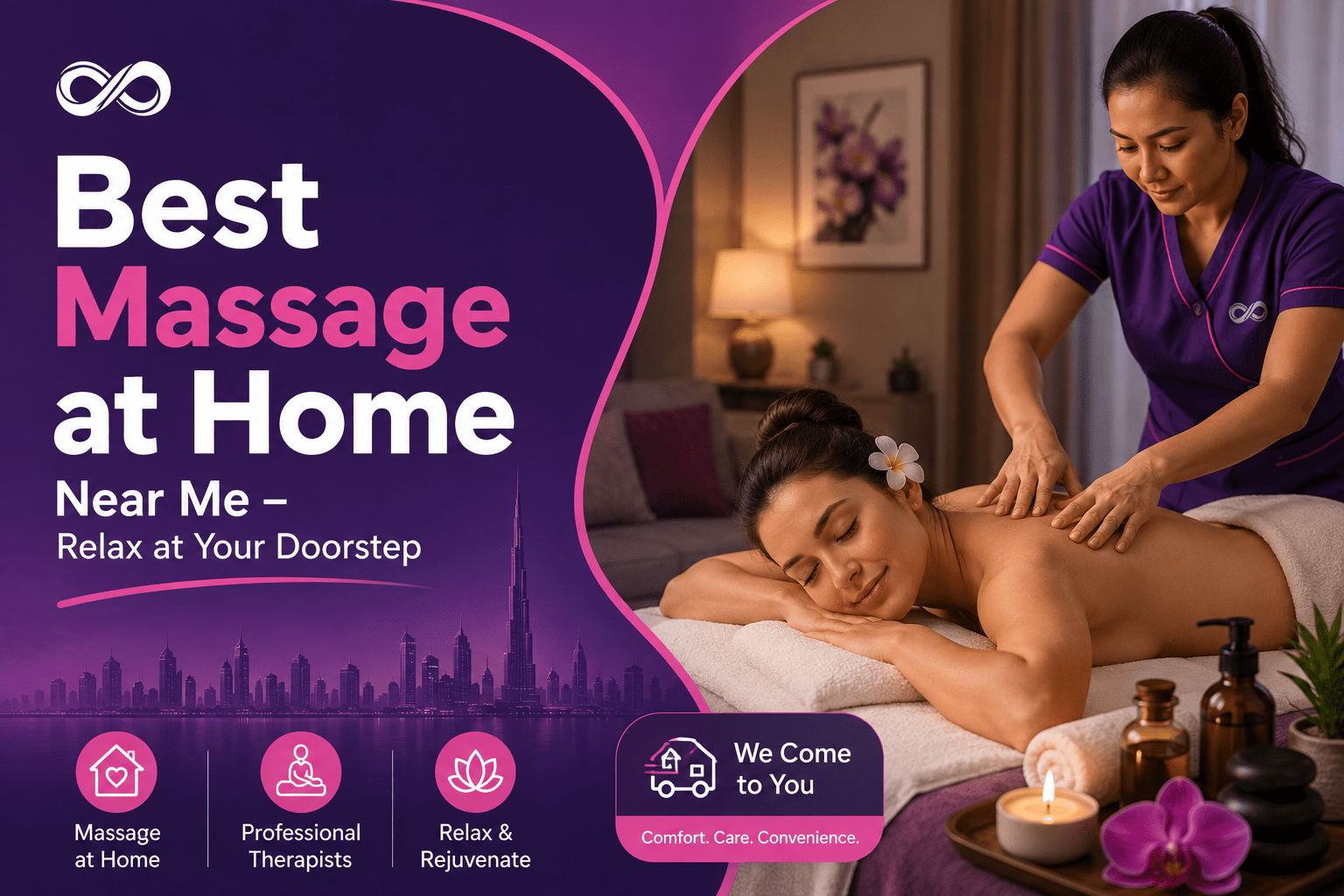 Best massage at home near me in Dubai