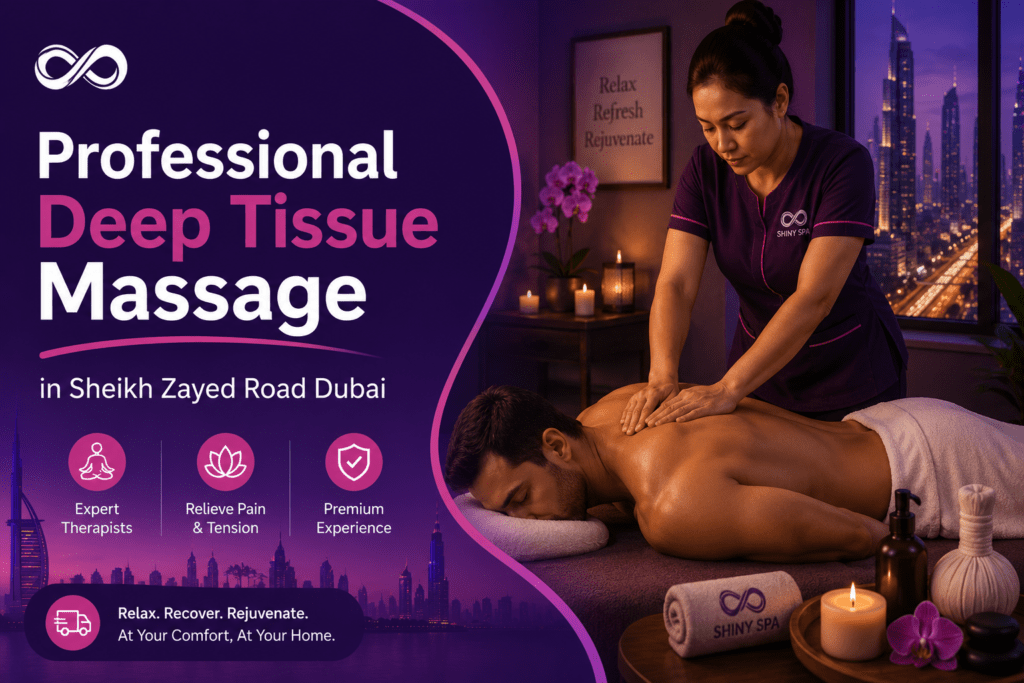 Professional deep tissue massage in Sheikh Zayed Road Dubai