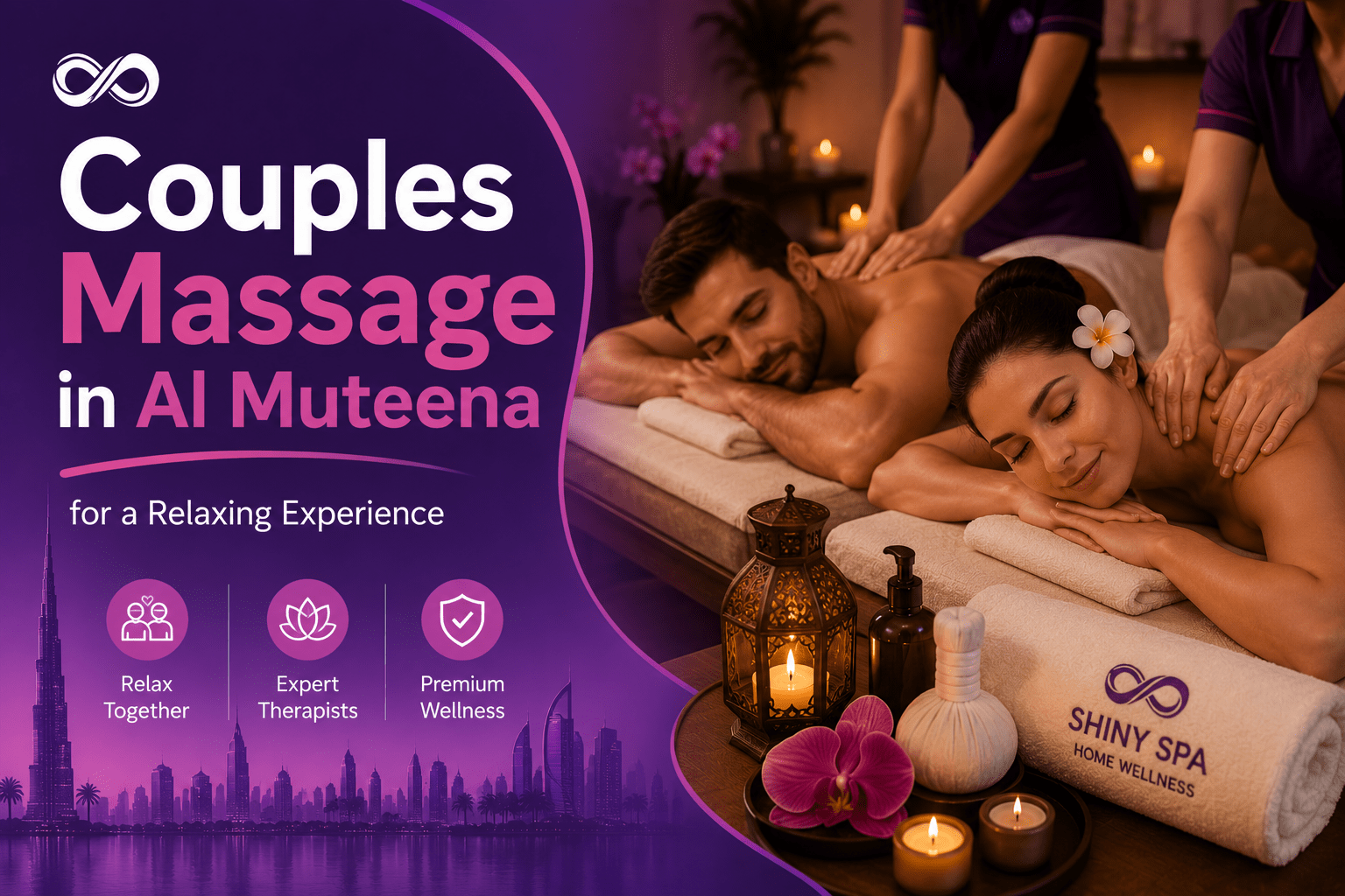 Couples massage in Al Muteena for a relaxing spa experience
