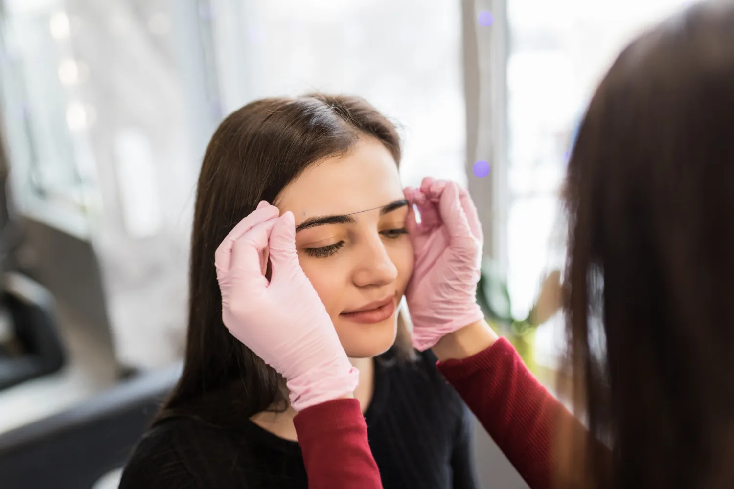Professional threading service in Dubai
