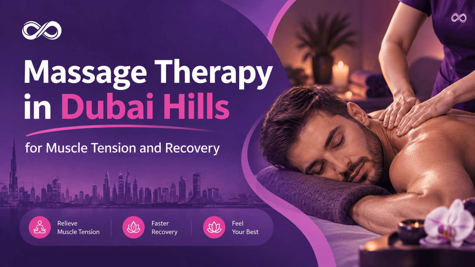 Massage therapy in Dubai Hills for muscle tension and recovery