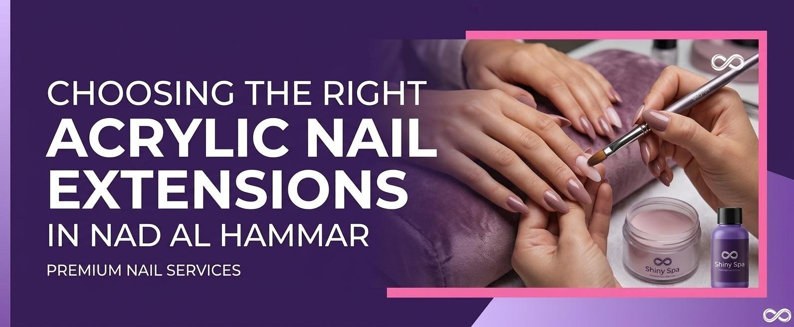 Acrylic nail extensions in Nad Al Hammar
